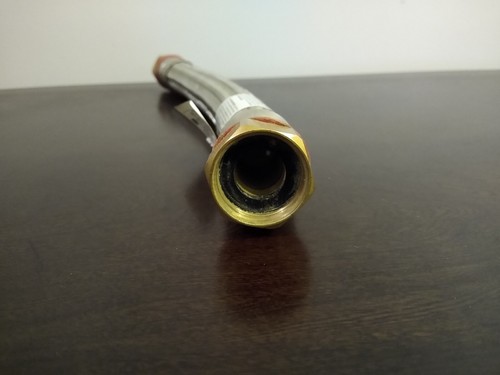 Watts Water Heater Connector Braided Stainless Steel 3/4"FIP x 3/4"FIP x 12" NEW - Picture 5 of 8