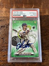 Luke Williams IP Signed Topps Inception Rookie Card PSA DNA Coa Slab Autographed