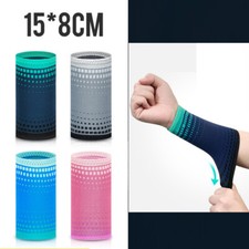 Sports Women Men Wrist Band Brace Wrap Support Gym Strap Carpal
