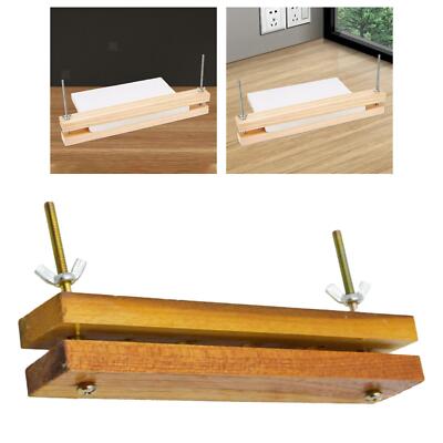 Flachpapierpresse Maschine Bindemaschine praktisch Holz