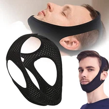 Anti Snoring Chin Strap Sleep Apnea Snore Stop Belt Snoreless Sleep Jaw Solution