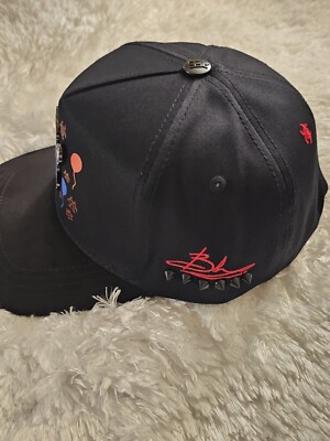 Gorra Hat Payaso Antrax 5.7 Black Snapback Diseños Exclusibos Bigg