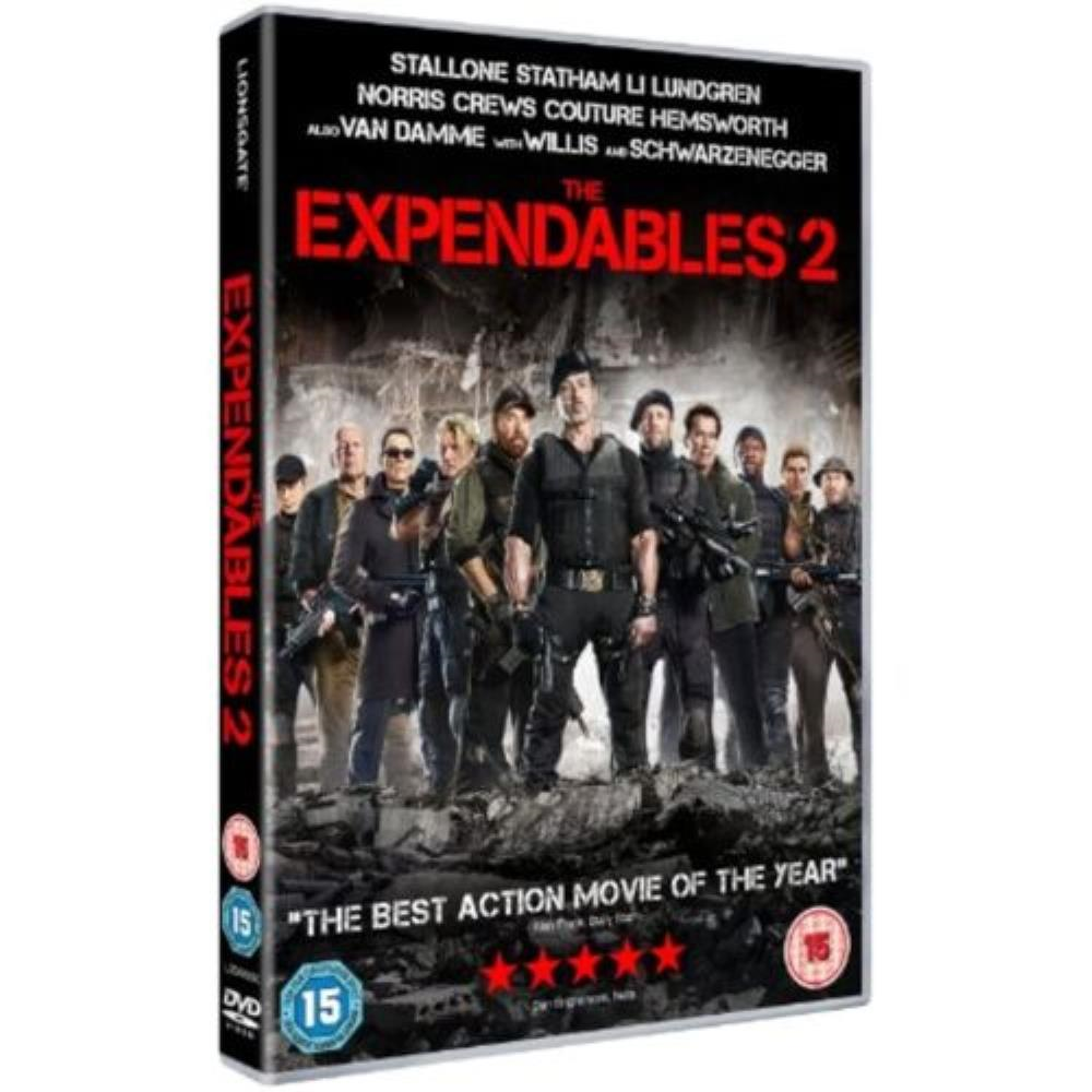 The Expendables 2 DVD (2012) FREE SHIPPING
