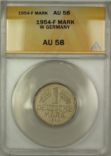 GERMANY 1 mark 1954 F High grade!!! | eBay