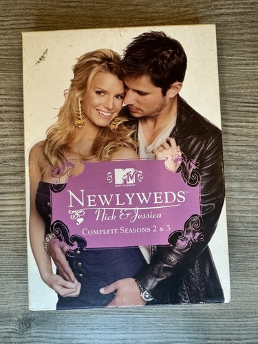 MTVs Newlyweds Nick & Jessica Complete 1st 2nd and 3rd Season DVD 2004 Used - Foto 5 di 7