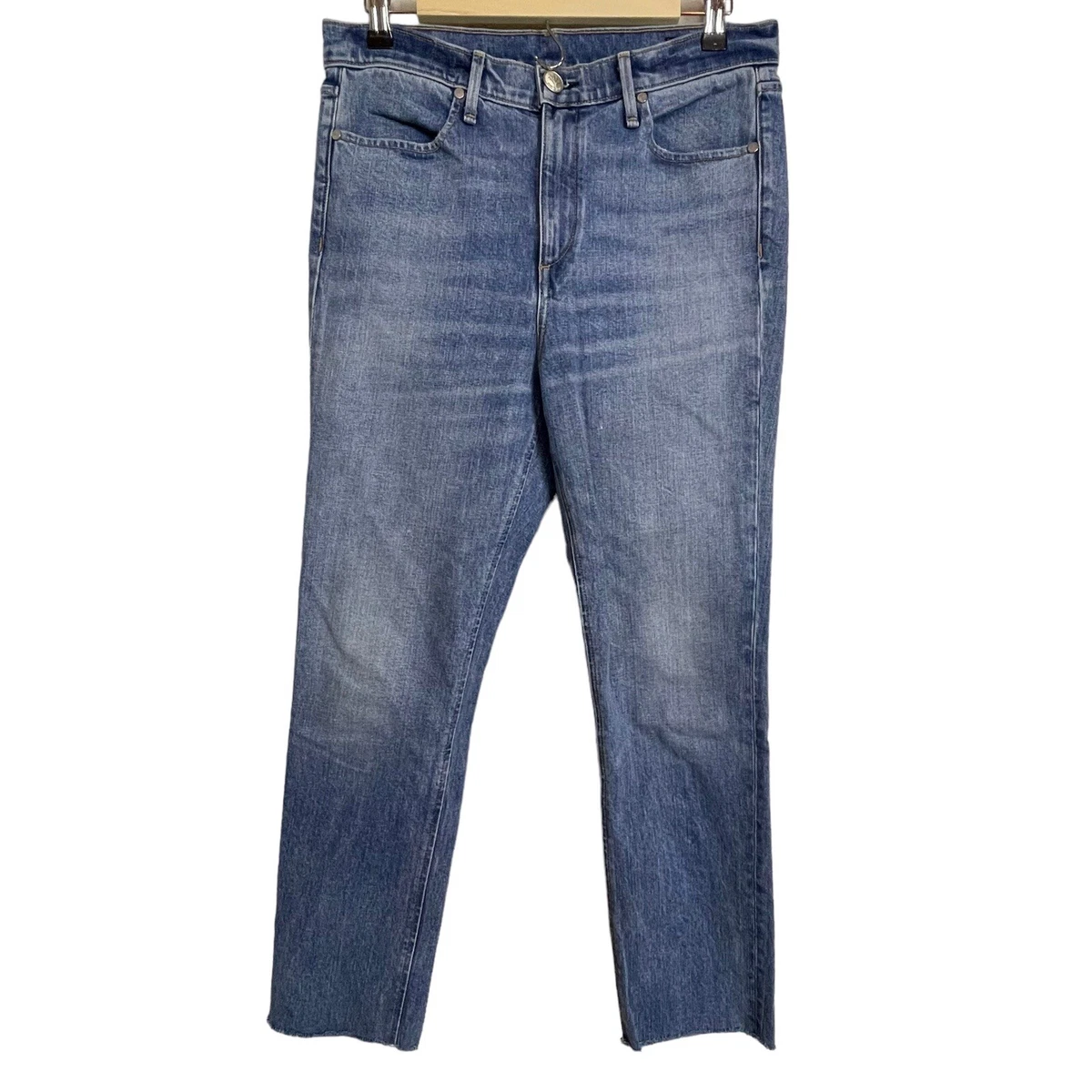 Rag Bone w25691465far Blue Farrah Jeans Size 29 Raw Hem High