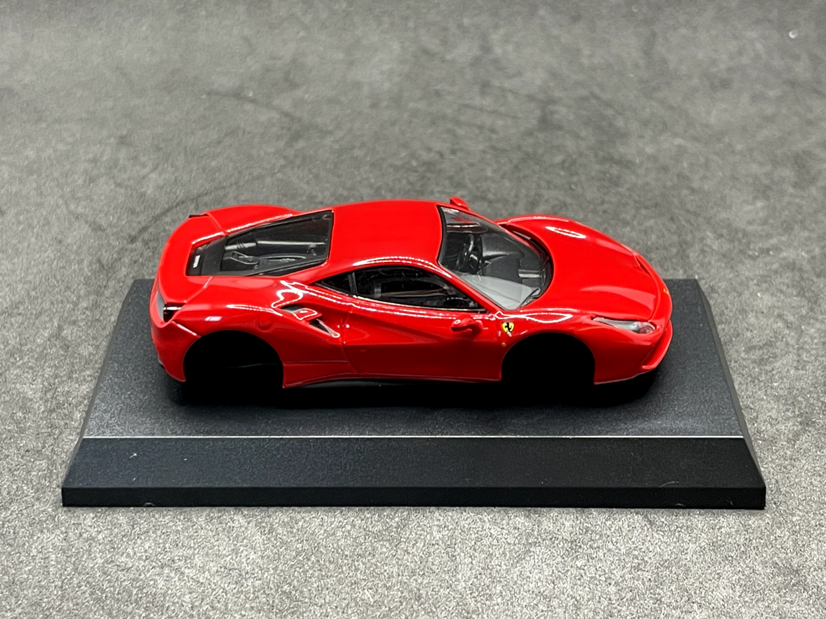 car's lounge 1/64 フェラーリ488gtb 赤 1/64 Kyosho Ferrari Collection 11 488 GTB Red diecast model