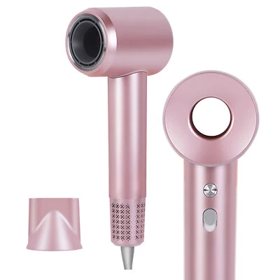 1800W Ionen Föhn Haartrockner Pro Hair Dryer Schnelltrocknender Rosa 120,000 RPM - Bild 1 von 4