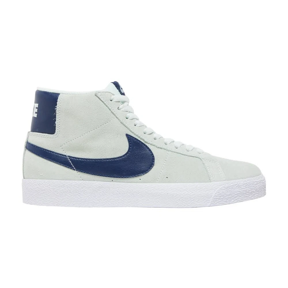 Nike Zoom Blazer SB Mid Barely Green Navy for Sale | Authenticity