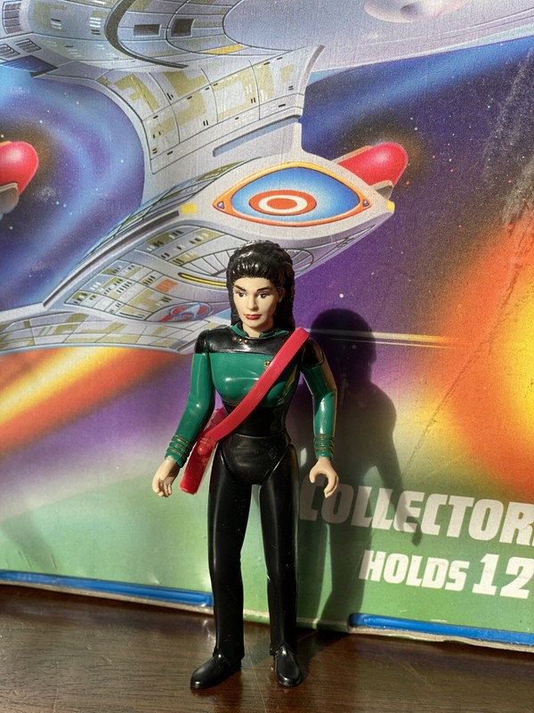 1994 Playmates STAR TREK TNG Lt Commander Deanna Troi 5" Action Figure