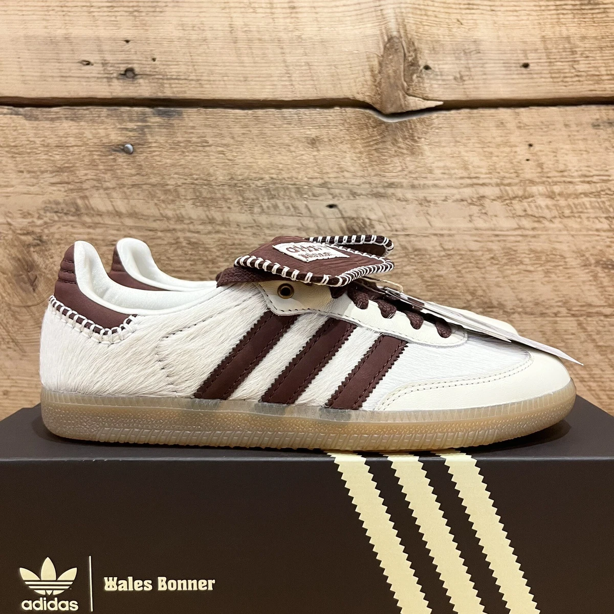adidas Wales Bonner x Samba Pony Cream White | eBay