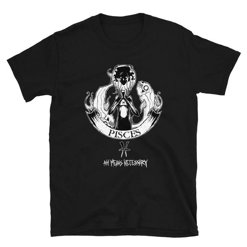 T-shirts, Pisces Zodiac Sign T-Shirt, Fish Shirt, Astrology Horoscope T-Shirt
