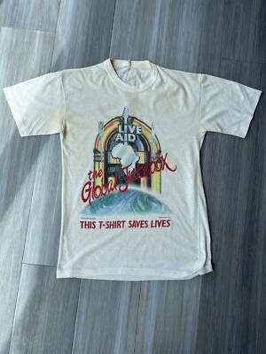 Aid Concert Live Aid Vintage T Shirt New Vintage Live Aid 1985