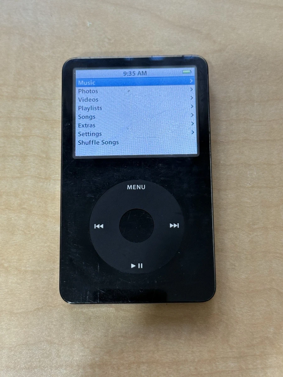 Apple iPod Classic 5th Generation 60GB Black Read Description (001