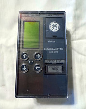 GE EntelliGuard TU Trip Unit 2000A AC LCD Display Gray/Black GTP2000U2050