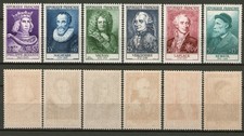 FRANCE - 1955 YT 1027 à 1032 CÉLÉBRITÉS - TIMBRES NEUFS** MNH