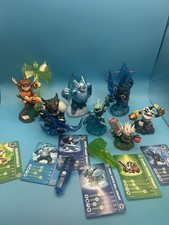 Nintendo Wii Skylander Mystery Lot Of 7 Figures No Duplicates ,6 Cards