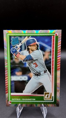 2025 Panini Donruss - Dylan Crews #54 Laser Foil Parallel (RC) - Pack Pulled 