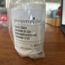 Pampered Chef Garlic Slicer #1113 White New