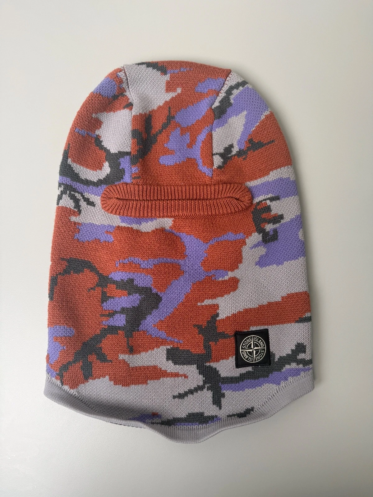 Stone Island Camouflage Balaclava