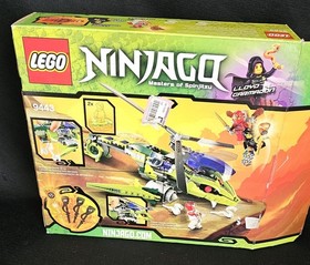 LEGO Ninjago-9443-Rattlecopter-100% Complete w/Instructions-Box-KAI, LLOYD, FANG