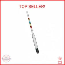 FastRack Triple-Scale Hydrometer - ABV Hydrometer - Specific Gravity Hydrometer