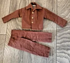 1970s GI Joe Adventure Team Brown Fight For Survivlal Outfit  Hasbro