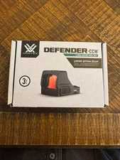Vortex Defender-CCW 3 MOA Red Dot Sight Shake Awake Auto Shutoff DFCCW-MRD3-BO
