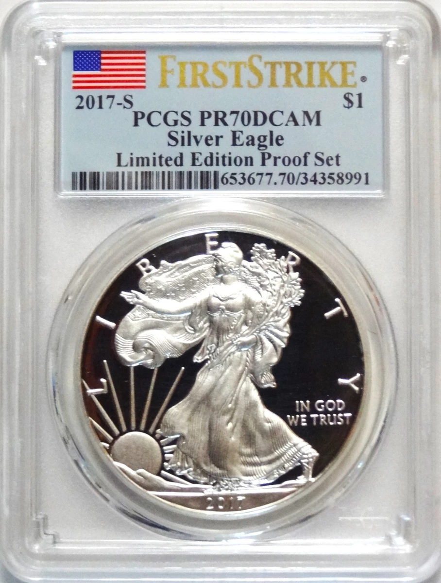 U.S. Mint 2017 PCGS Certified Silver Bullion Coins for sale | eBay