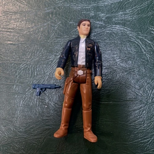 Vintage Han Solo Bespin Figure Complete Original Blaster Kenner Star Wars