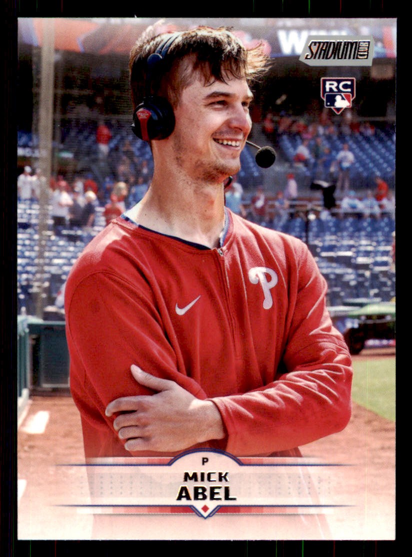 2025 Stadium Club #159 Mick Abel Philadelphia Phillies