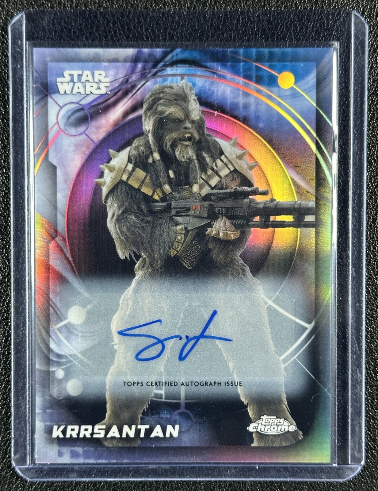 CAREY JONES KRRSANTAN 2026 TOPPS CHROME STAR WARS #A-KRR AUTO