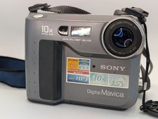 Sony Digital Mavica MVC-FD73 10x Zoom Camera, TESTED WORKS.