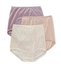 Bali A633 Skimp Skamp Brief Panty - 3 Pack large size 7