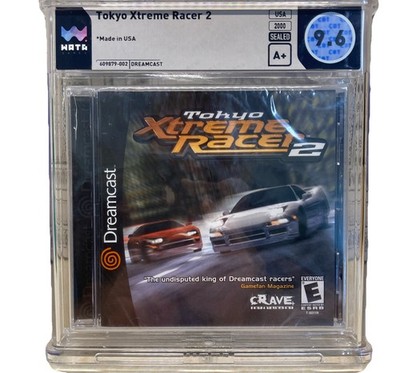 エピステーム Tokyo Xtreme Racer 2 (Sega Dreamcast, 2000) Sealed WATA Grade 9.6