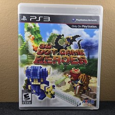 3D Dot Game Heroes PS3 Complete PlayStation 3 CIB Great Condition