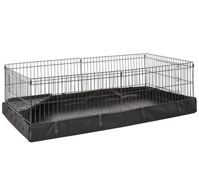 118.5L Basics Canvas Bottom Pet Cage for Small Pet, Guinea Pigs 47x14x24 inches