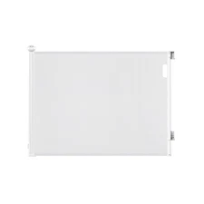 Retractable Baby Gate – 35" Tall, 55" Wide Mesh Safety Gate for Dog... Fas