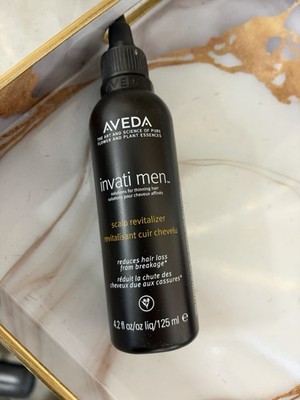 Aveda Invati Men's Scalp Revitalizer Solution for Thinning Hair 4.2 fl oz