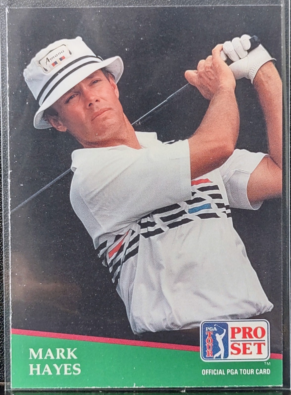 1991 Pro Set PGA Tour Mark Hayes #76