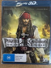 PIRATES OF THE CARIBBEAN: On Stranger Tides 3D (2011) - 3D BLURAY BRAND NEW!