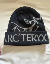 Arc'teryx Bird Head Toque Beanie - Black – Authentic Wool Knit Hat Unisex - NWT