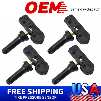 #ad TPMS TIRE PRESSURE SENSORS for 2019 2022 SILVERADO SIERRA 13528563 Set of 4 OEM✅ $23.59