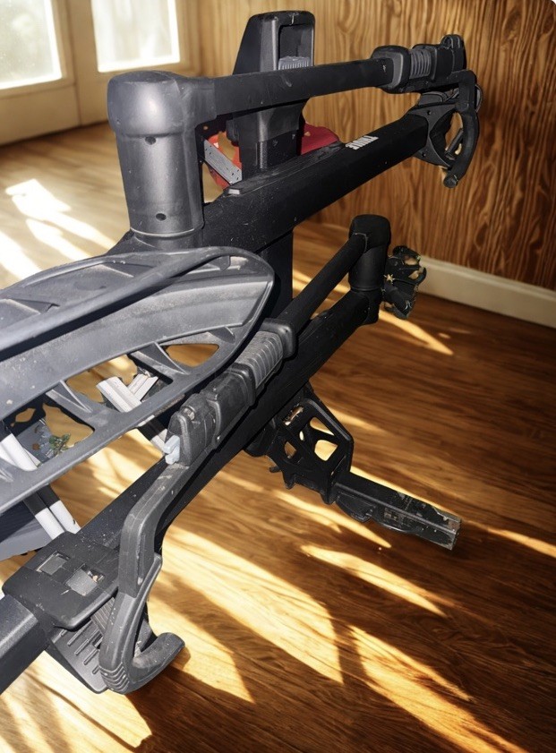 Thule T2 Pro XTR 2-Bike Hitch Mount Rack Black, Tilts, No Fr