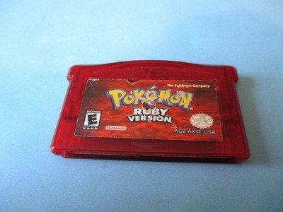 Pokemon Ruby Version Game Boy Advance SP Game