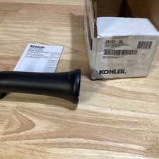 Kohler K-28563-BL Tempered 6-3/8" Integrated Diverter Tub Spout - Matte Black