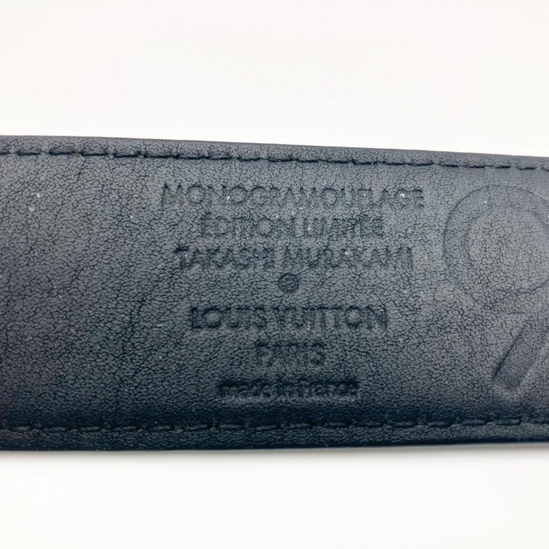 Rare Louis Vuitton Ceinture Monogramouflage 90 Takashi Murakami Collaboration image 9