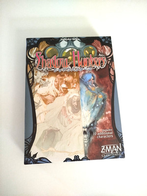 Shadow Hunters Brettspiel Z-Man Games %100 Komplett OOP 10 Zusatzfiguren