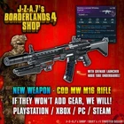 Borderlands 4✨ M16 BURST FIRE RIFLE WITH GRENADE LAUNCHER BL4 GEAR ✅PC-PS-XBOX✨