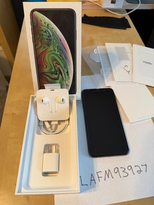 Apple iPhone XS Max - 256GB - Space Gray (Unlocked) Mint Condition - 84% Battery